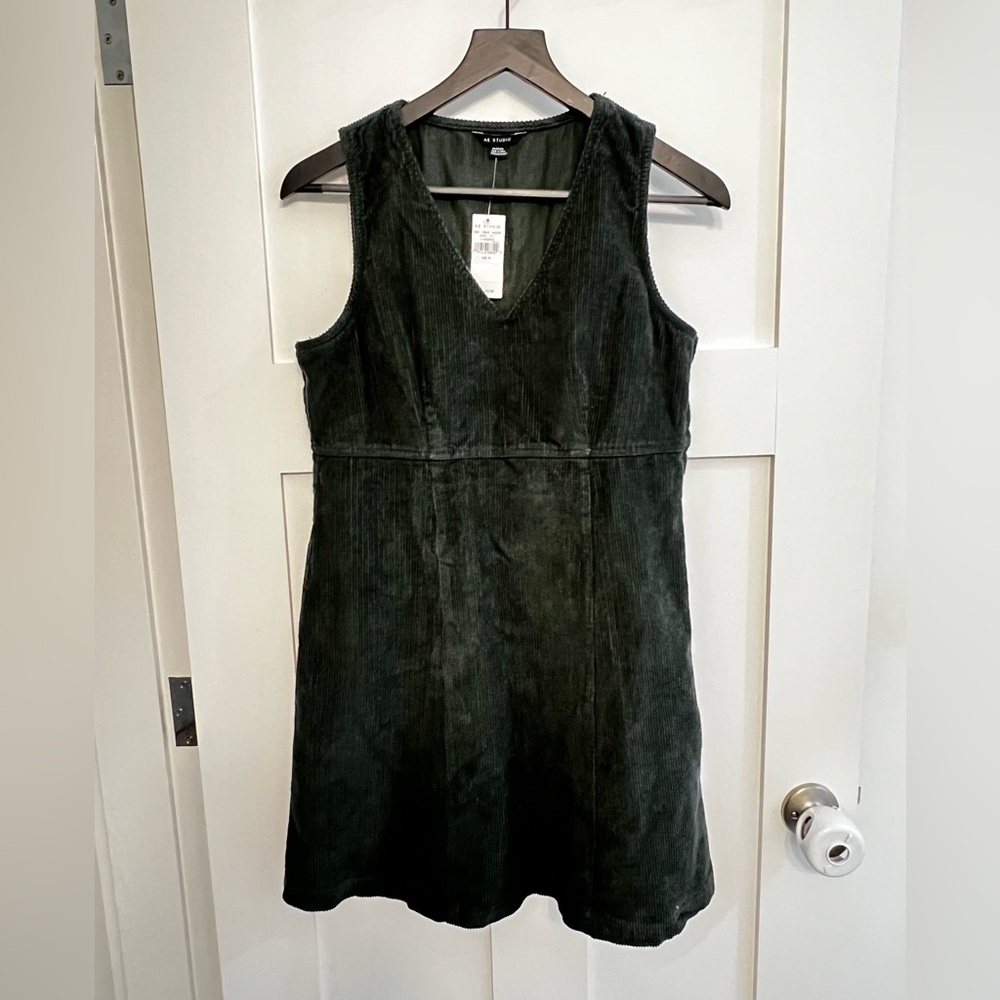 BNWT AE studio corduroy dress